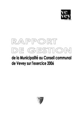 Rapport de gestion 2006
