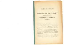 Convention avec la Commune de Corsier pour l'annexion du quartier de Plan