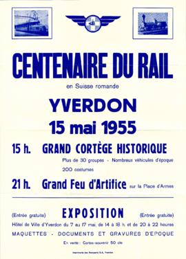 Centenaire du Rail, 15 mai 1955