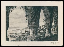 Glion: Panorama depuis les galeries du Temple de Glion