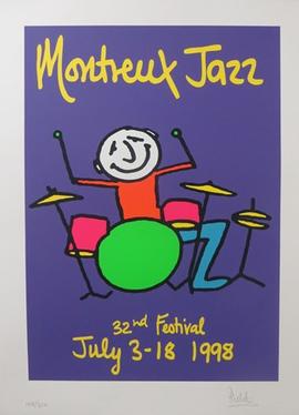 COLLINS, Phil: "Montreux Jazz 32nd festival July 3-18 1998"