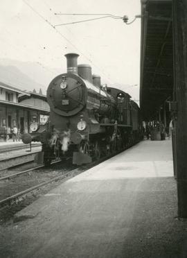 Montreux: Dernière locomotive à vapeur à la Gare de Montreux