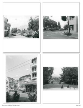 Photographies de la ruelle de Verte-Rive avec gabarits