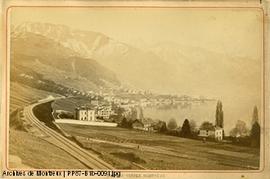 Clarens: Panorama de Clarens à Montreux