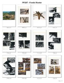 Fonds Photographies de détail de la structure métallique du Marché couvert de Montreux