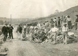 Montreux: Ouvriers sur le chantier de l'avenue Eugène-Rambert