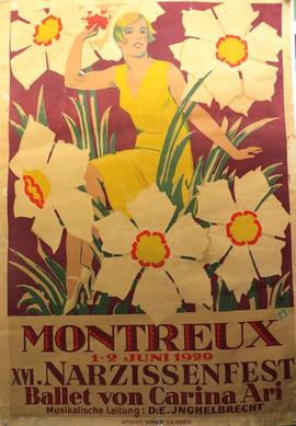 COURVOISIER J.: XVI. Narzissenfest, Ballet von Carina Ari, Montreux, 1-2 Juni 1929