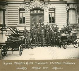 Montreux: Corps des sapeurs pompiers, 6e compagnie Châtelard-Montreux