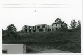 Photographie de la construction d'une villa à la rue du Lac