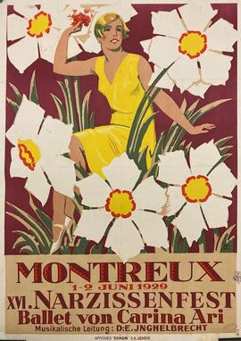 SONOR SA (Genève) : Montreux 16. Narzissenfest 1-2 Juni 1929