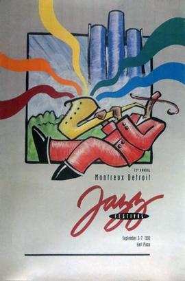 [INCONNU]"13 th annual Montreux Detroit Jazz festival september 3 - 7, 1992 Hart Plaza"