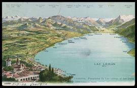 Lausanne: Panorama du Lac Léman et des Alpes