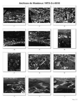 Photographies aériennes obliques du territoire montreusien