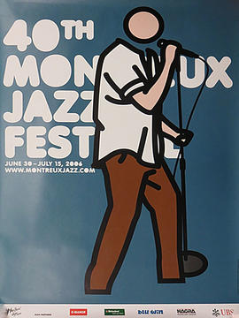 OPIE, Julian: " 40th Montreux Jazz Festival june 30 - july 15, 2006"
