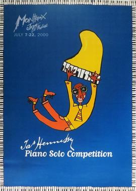 CHRISTEN, Albin: "Montreux Jazz festival july 7-22, 2000. Jo Hennessy piano solo competition...