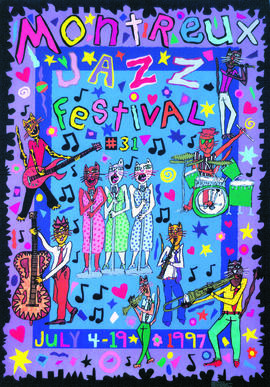 RIZZI, James: "Montreux Jazz festival #31 july 4-19 1997"