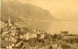 Montreux: Panorama sur le village des Planches et Villeneuve
