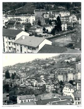 Photographies de la vieille ville de Montreux