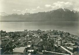 Montreux: Panorama de Pallens sur le Trait, Sâles, Crin, la Corsaz