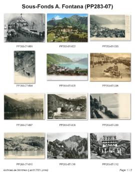 Cartes postales de Montreux
