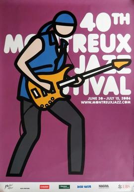 OPIE, Julian: " 40th Montreux Jazz Festival june 30 - july 15, 2006"