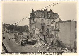 La Rouvenaz : Démolition de l'Hôtel Monney