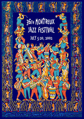 NORTH, Richard James: "36th Montreux Jazz Festival july 5-20, 2002"