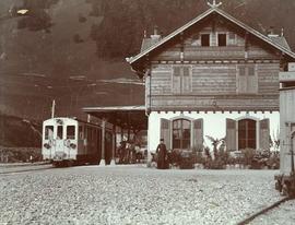 Les Avants: Gare du Montreux Oberland bernois (MOB)