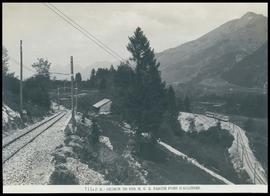 Allières: Chemin de fer Montreux Oberland bernois (MOB) près d'Allières