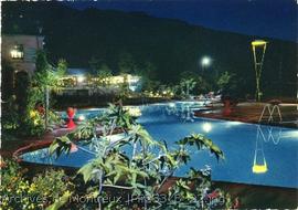 Montreux : Piscine du Casino de Montreux la nuit