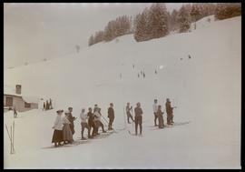 Les Avants: Course de ski aux Avants