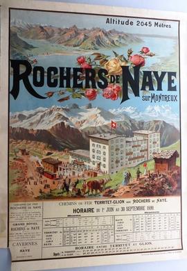 [INCONNU]: Rochers de Naye sur Montreux, Altitude 2045 Mètres, Chemin de fer Territet-Glion aux R...