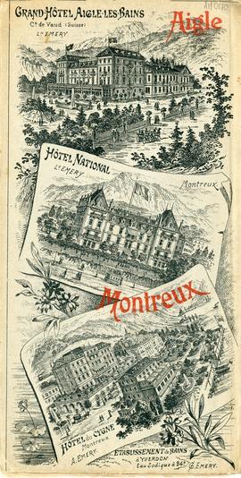 Montreux: Brochure touristique