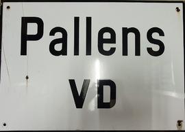 [INCONNU]: Panneau d'entrée de localité Pallens VD