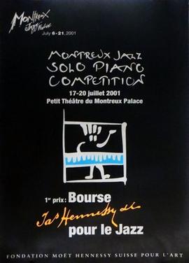 [INCONNU]: "Montreux Jazz solo piano competition 17 - 20 juillet 2001 Petit Théâtre du Montr...