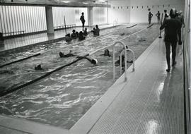 Photographie de la piscine du Collège Vinet à Clarens