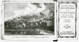 Clarens: Le village de Clarens et le Château du Châtelard